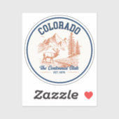 Colorado Deer Mountain | The Centennial State Sticker (Vel)