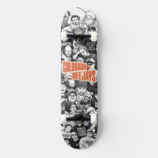 COLORADO DJ SKATEBOARD (Voorkant)