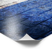 Colorado drapeau grunge mur poster (Coin)