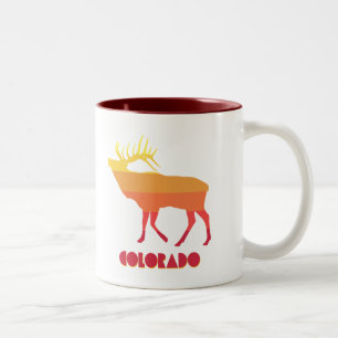 Colorado Elk Tweekleurige Koffiemok