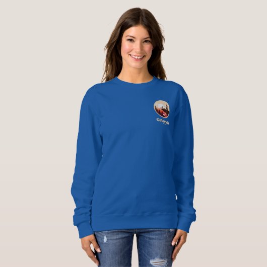 Colorado Est 1876 Women's Sweatshirt (Devant entier)