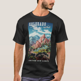 Colorado familie vakantie t-shirt