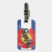 Colorado Flag 4 Wheeler Bagagelabel (Voorkant verticaal)