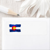 COLORADO FLAG Adresetiketten Etiket (Insitu)
