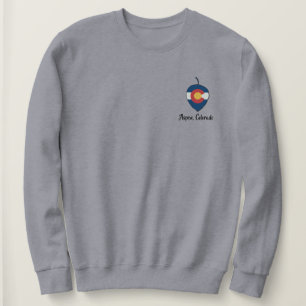 Colorado Flag Aspen Leaf Trui