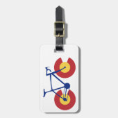 Colorado Flag Bicycle Bagagelabel (Voorkant verticaal)
