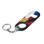 Colorado Flag Bottle Open Sleutelhanger Mini Flessenopener (Voorkant Gekanteld)