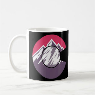 Colorado Flag buitenshuis Mountain Graphic de Koffiemok