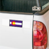 Colorado Flag Bumpersticker (Op Truck)