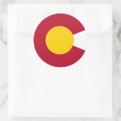 Colorado Flag C Sticker (Tas)