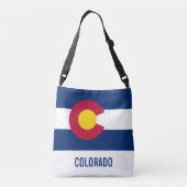 Colorado Flag Crossbody Tas (Achterkant)