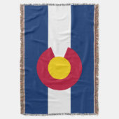 Colorado Flag Deken (Voorkant Verticaal)