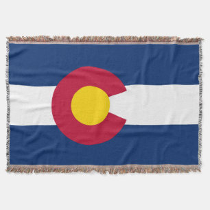 Colorado Flag Deken