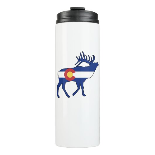Colorado Flag Elk Thermosbeker (Voorkant)