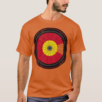 Colorado Flag Fietswiel T-shirt