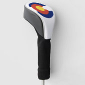 Colorado Flag Golfheadcover (Schuin)