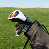 Colorado Flag Golfheadcover (Insitu)