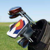Colorado Flag Golfheadcover (Insitu)