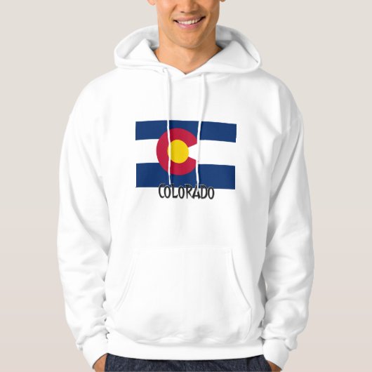 Colorado Flag Hoodie (Voorkant)