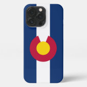 Colorado Flag iPhone Hoesje (Achterkant)