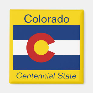 Colorado Flag Magnet Magneet