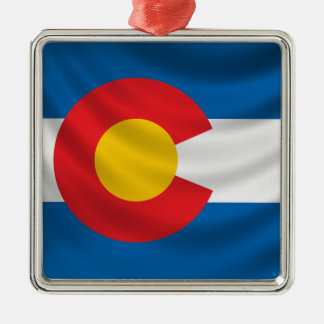 Colorado Flag Metalen Ornament