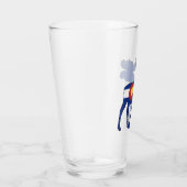 Colorado Flag Moose Glas (Rechts)