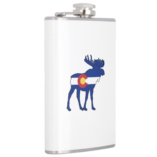 Colorado Flag Moose Heupfles (Rechts)