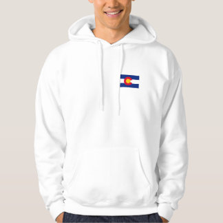 Colorado Flag Mountain Range Hoodie