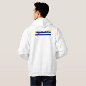 Colorado Flag Mountain Range Hoodie (Achterkant volledig)