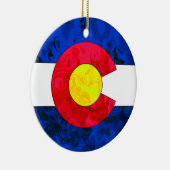 COLORADO FLAG Ornament (Rechts)