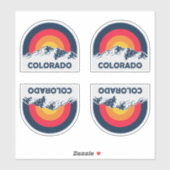 Colorado Flag Pride Sticker (Vel)
