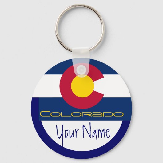 Colorado - FLAG Sleutelhanger (Voorkant)