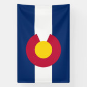 Colorado Flag Spandoek (Verticaal)