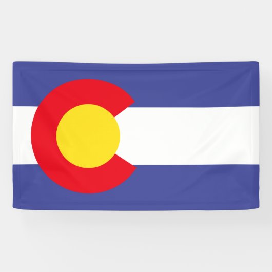 COLORADO Flag - Spandoek (Horizontaal)