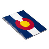 Colorado Flag Spiral Notitieboek (Rechterzijde)