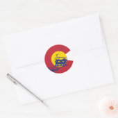 Colorado Flag Sticker (Envelop)