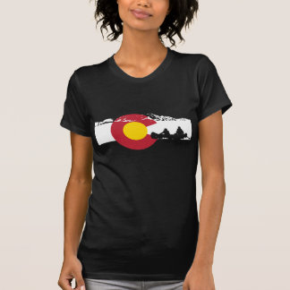 Colorado Flag T-Shirt - Canoe - Canoeing