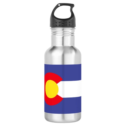 COLORADO Flag Waterfles (Voorkant)