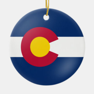Colorado Flair Keramisch Ornament