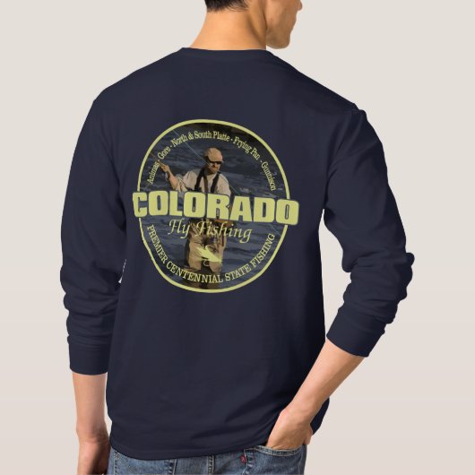 Colorado Fly Fishing T-shirt (Achterkant)