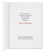 Colorado Forest Beauty-kerstkaart (Binnen (Rechts))