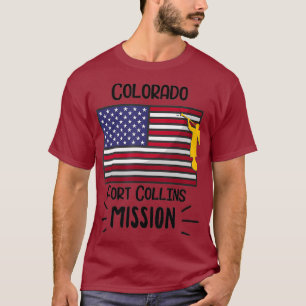 Colorado Fort Collins Mormon LDS Mission Gift T-shirt