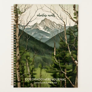 Colorado Fourteener Mountain Art CO 14ers Journal