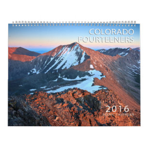 Colorado Fourteeners Calendrier 2016