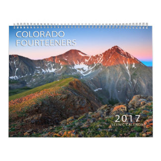 Colorado Fourteerners 2017 Kalender