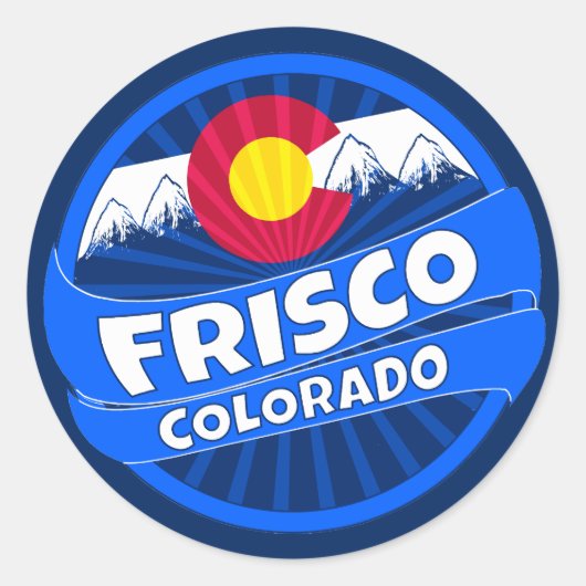 Colorado Frisco autocollant d'éclatement de montag (Devant)