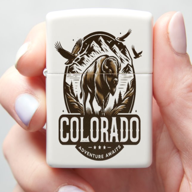 Colorado Frontier Bison Embleem (In Hand)
