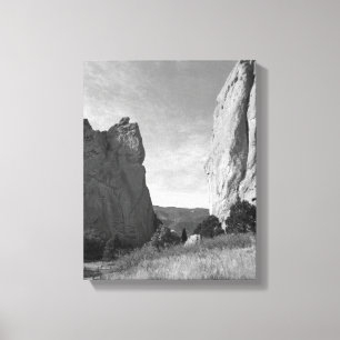 Colorado Garden of the Gods Red Cliffs Park Canvas Afdruk