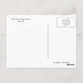 Colorado-gebergte Briefkaart (Achterkant)